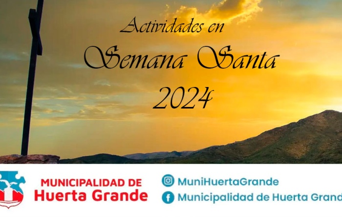 Huerta Grande: grilla de actividades en Semana Santa 2024